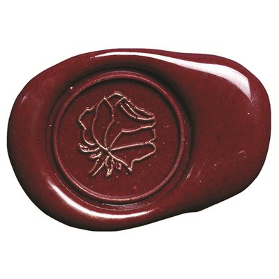 Jacques Herbin Rose Symbol Wax Seal – engraved brass motif