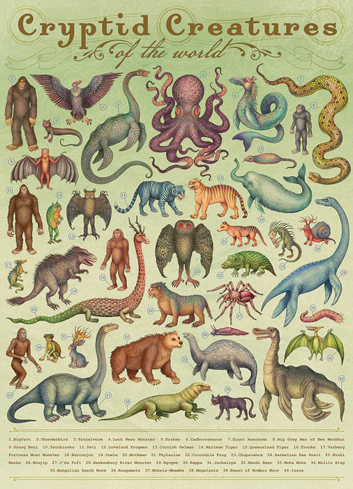 Cobble Hill - Créatures cryptides