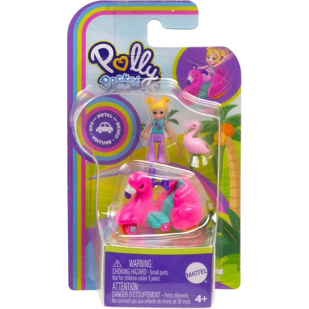 Polly Pocket - Pollyville Figue et voiture