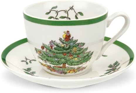 Spode - Christmas Tree - Tasse et Soucoupe | 20 cl