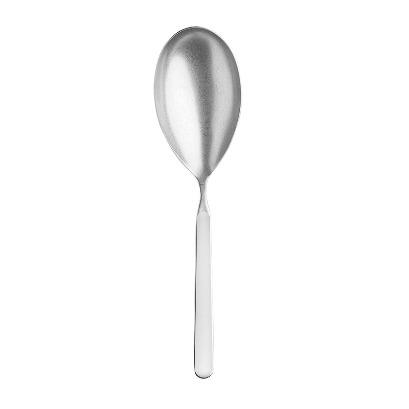 Mepra - Fantasia Pewter Risotto Spoon - Porcelain