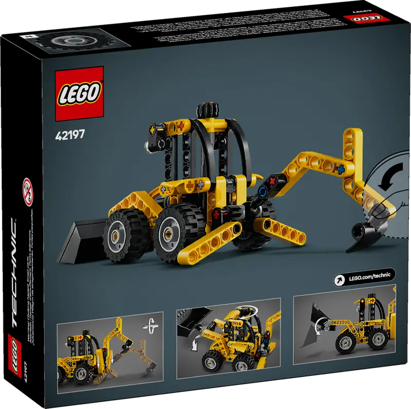 LEGO - 42197 - TECHNIC - Chargeuse-pelleteuse - 104 pièces