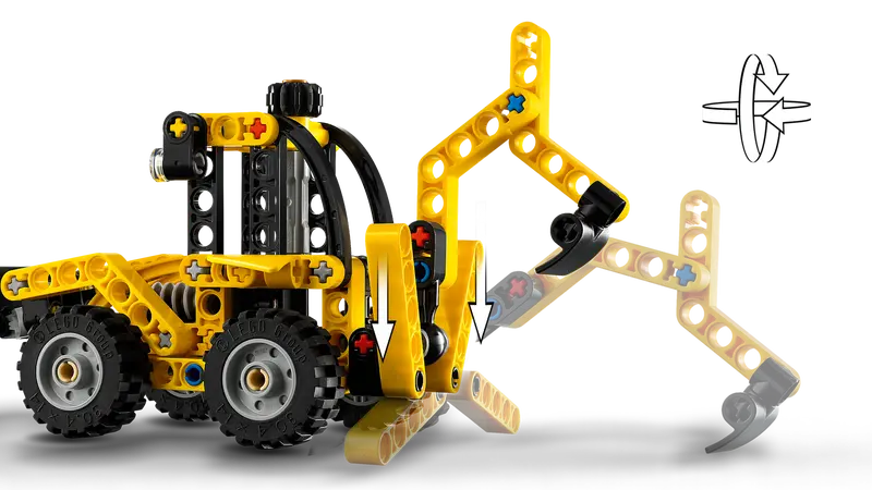 LEGO - 42197 - TECHNIC - Chargeuse-pelleteuse - 104 pièces