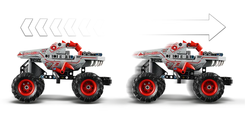 LEGO - 42200 - TECHNIC - Monster Jam ThunderROARus Pull-Back - 232pcs