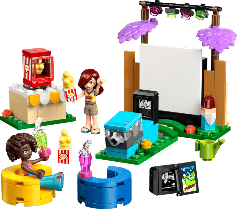 LEGO - 42642 - Friends - Soirée Ciné entre Amis - 154 Pièces