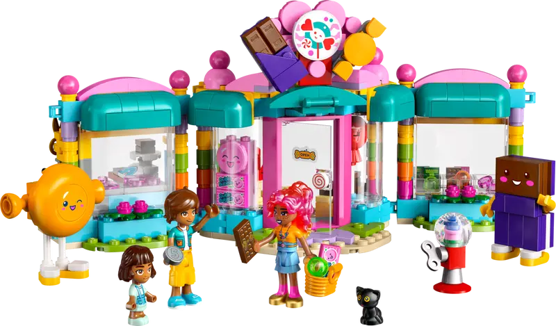 LEGO - 42649 - FRIENDS - Magasin de bonbons de Heartlake City - 376 pièces