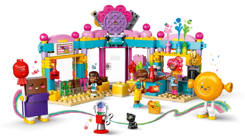 LEGO - 42649 - FRIENDS - Magasin de bonbons de Heartlake City - 376 pièces