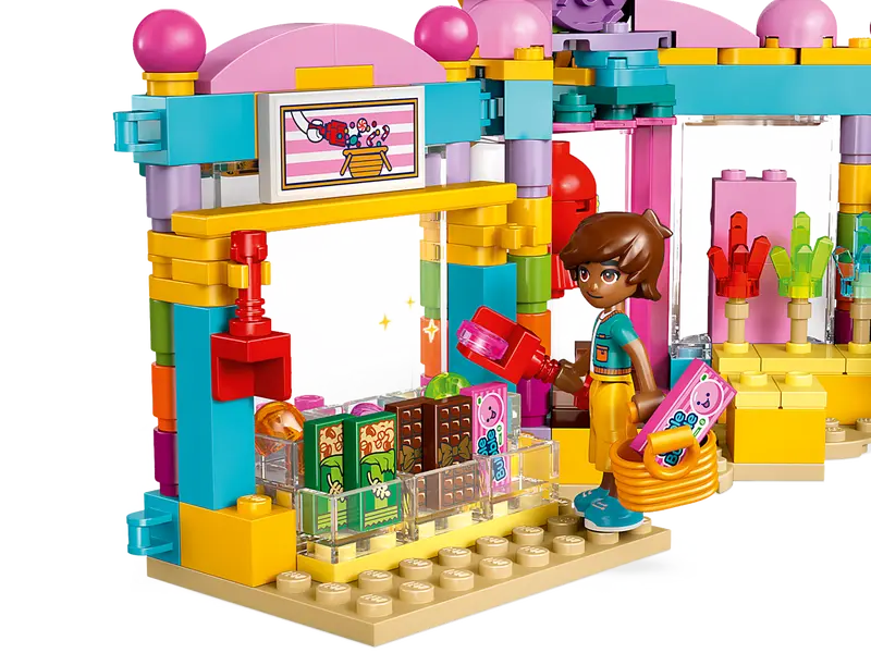 LEGO - 42649 - FRIENDS - Magasin de bonbons de Heartlake City - 376 pièces
