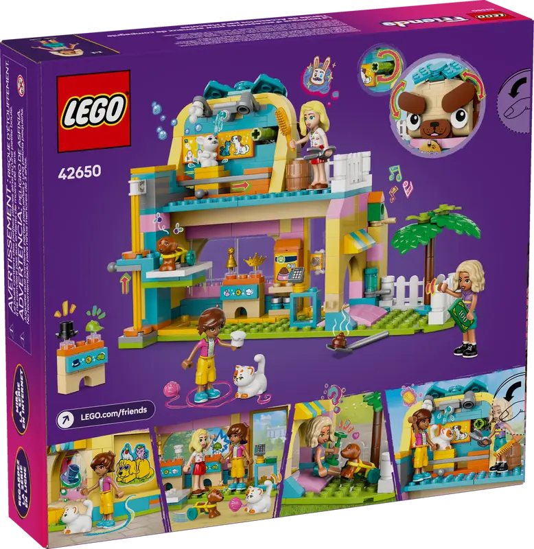LEGO - 42650 - FRIENDS - Boutique d'accessoires pour animaux - 375 pièces