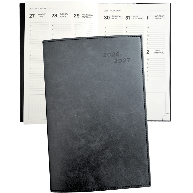 ACADEMIC AGENDA 2026-2027- LARGE 1W/2P-PROGRAMMA- BLACK