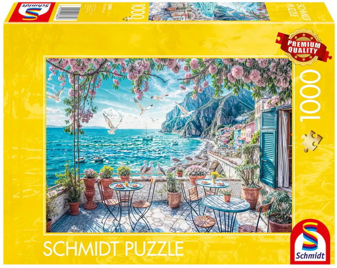Schmidt Spiele - 1000-Piece Puzzle - Terrace By The Sea