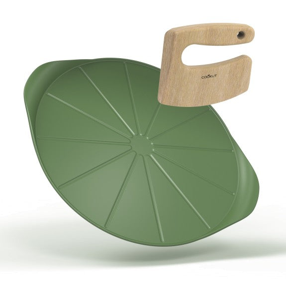 Cookut - The Formidable Pizza Plate & Knife 33 cm Fern