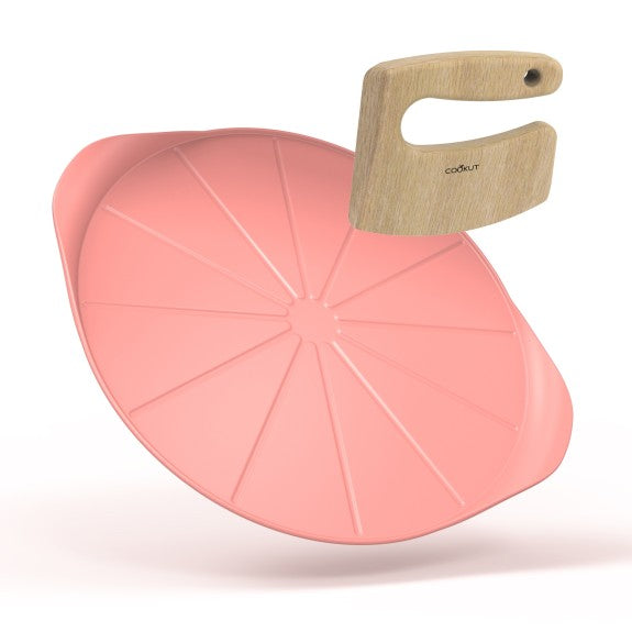 Cookut - The Formidable Pizza Plate & Knife 33 cm Pink Marshmallow