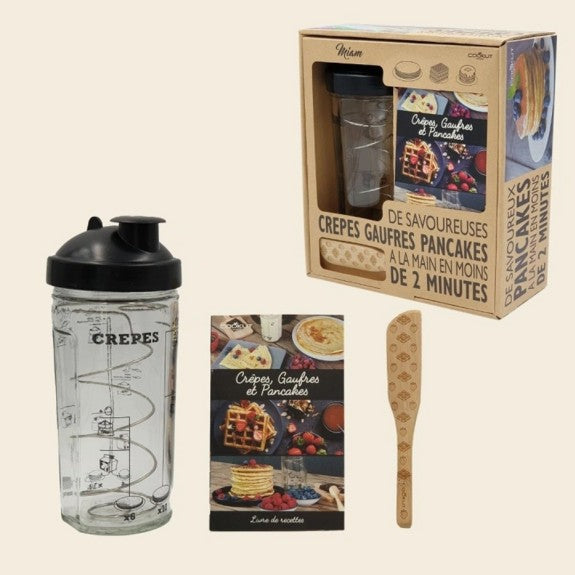 Cookut - Miam Crepe Shaker and Spreader (Gift Boxed)
