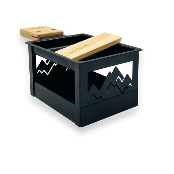 Cookut - Yeti Foldable Raclette for Solo - Black