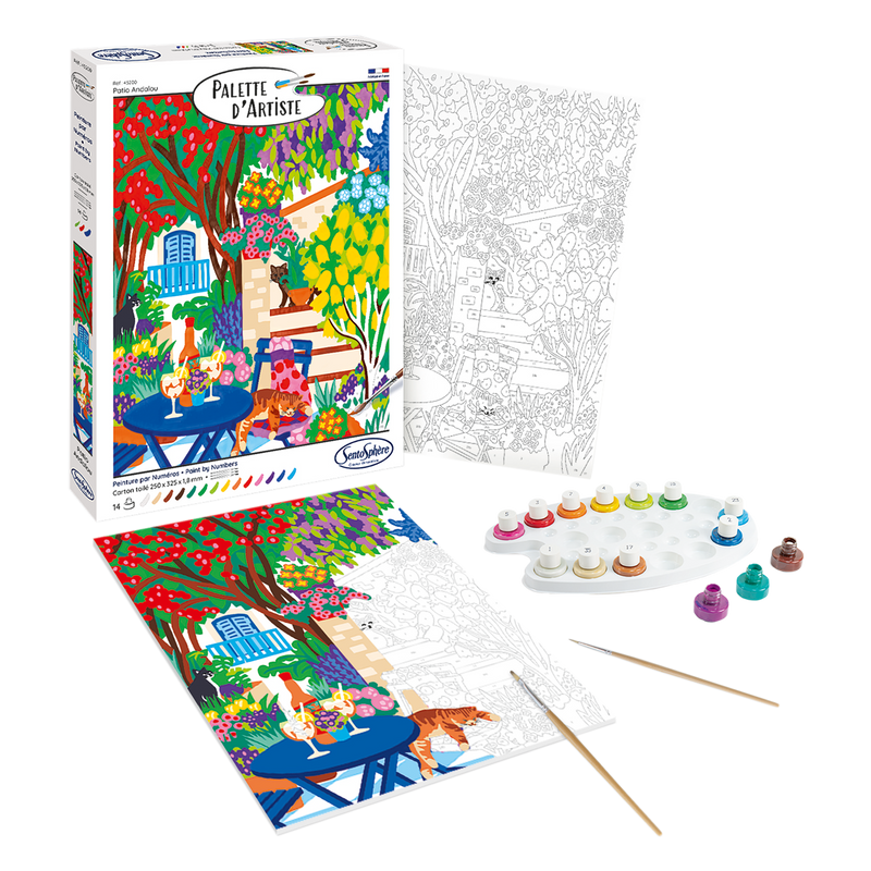 ARTIST PALETTE - ANDALUSIAN PATIO