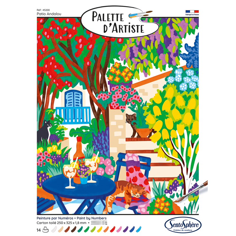 ARTIST PALETTE - ANDALUSIAN PATIO