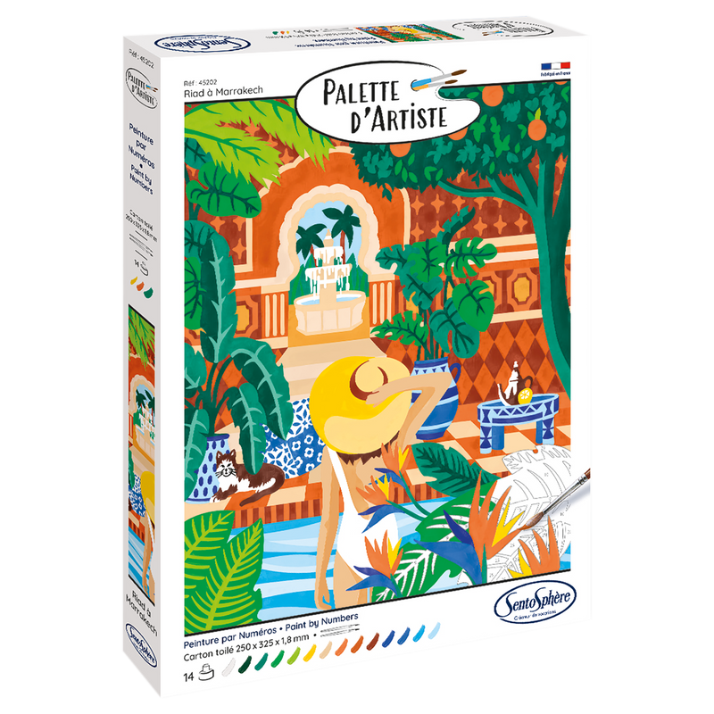 ARTIST PALETTE - RIAD IN MARRAKECH