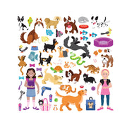 Melissa & Doug - Puffy Sticker Activity Book - Pet Place - reusable pet stickers