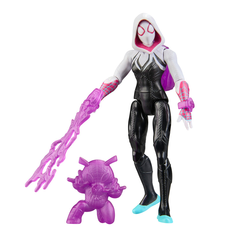 Hasbro - MARVEL - SPIDERMAN - 4.5 in ACTION GEAR FIG (Single Random Pick)
