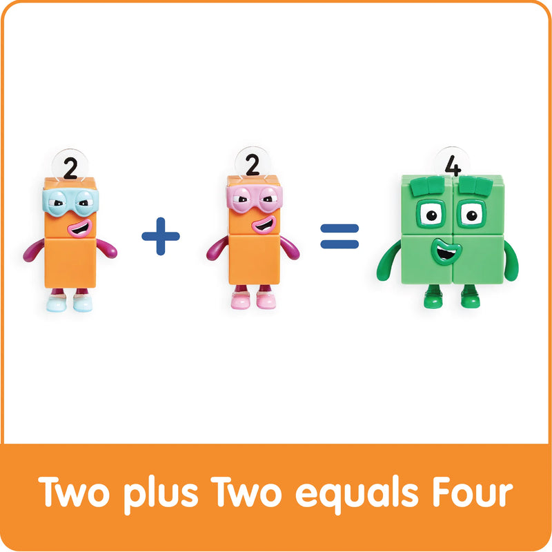 hand2mind - Numberblocks - Quatre et les terribles Deux