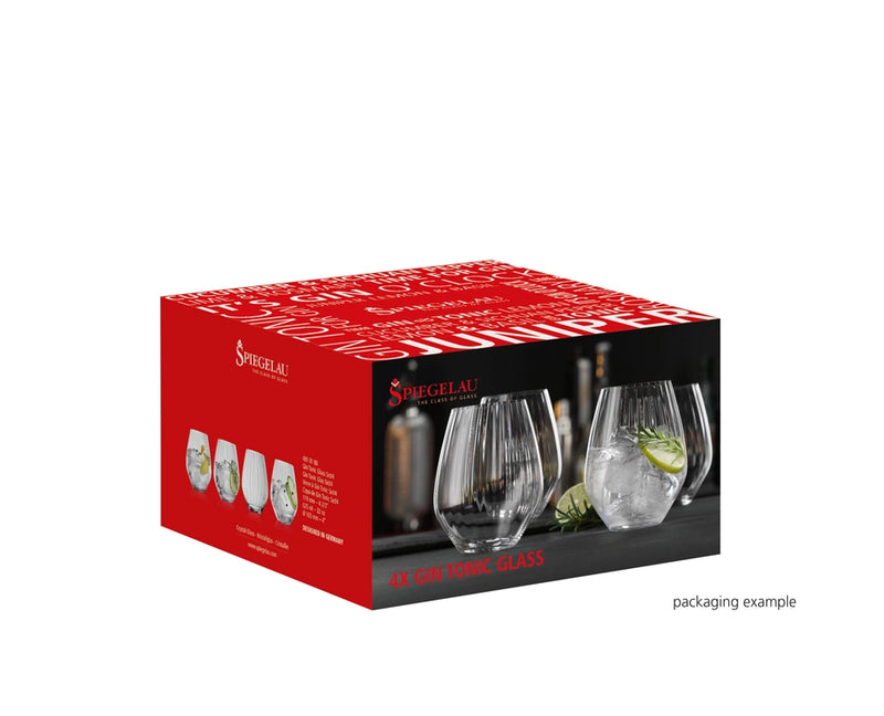 Spiegelau - VERRES SPÉCIAUX - Gin Tonic sans pied (Lot de 4) | 21 oz / 625 mL