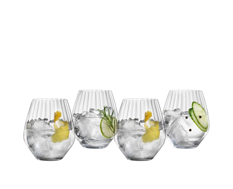 Spiegelau - VERRES SPÉCIAUX - Gin Tonic sans pied (Lot de 4) | 21 oz / 625 mL