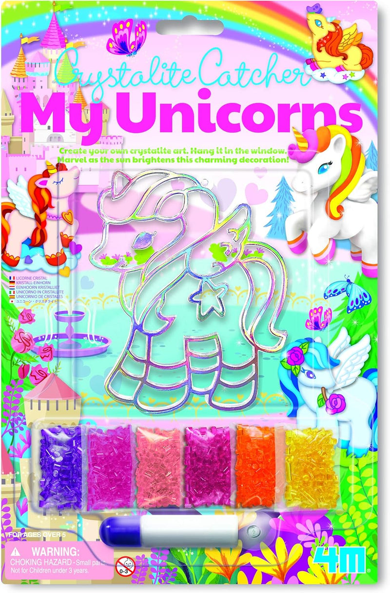 4M - Unicorn Crystallite Catcher (4 Assorted) - Limolin 