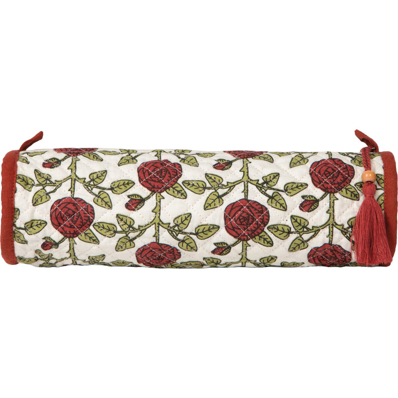Danica - Rose Briar Quilted Pencil Pouch