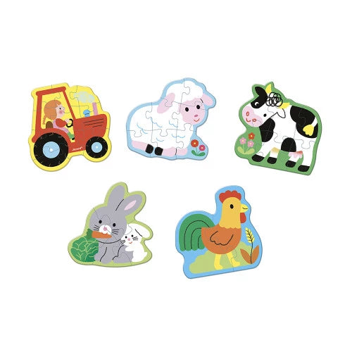 Janod - Puzzle - Bébé Ferme