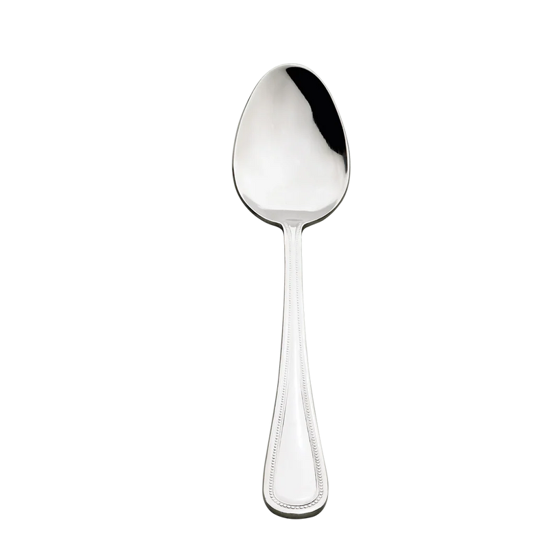 Browne - Cuillère à dessert Contour - Acier inoxydable 18/0 - Fini miroir | 7,4 po / 18,9 cm