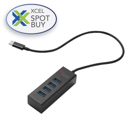 Fuse – Hub 4 Port USB-C 3.1 to 4 USB-A Ports 3.0