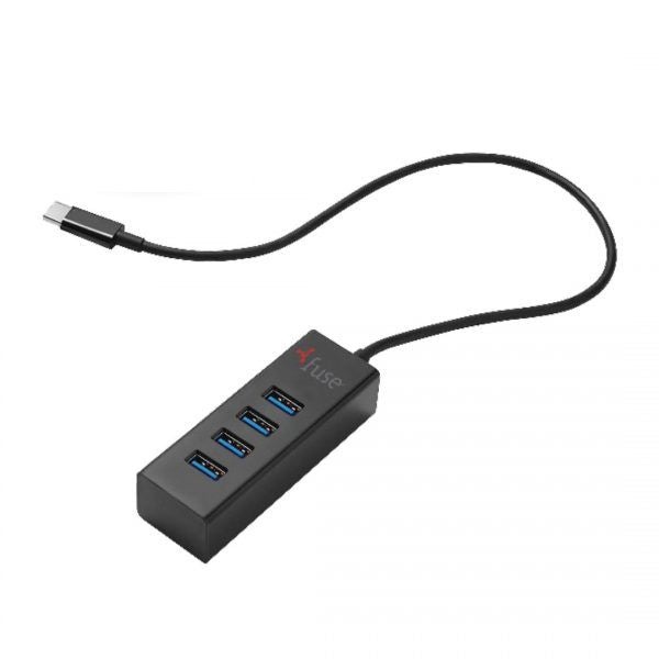 Fuse – Hub 4 Port USB-C 3.1 to 4 USB-A Ports 3.0