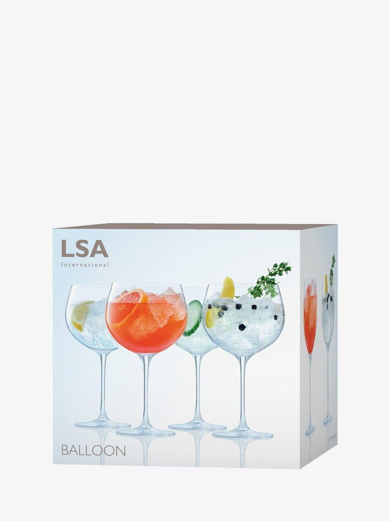 LSA - Balloon - Gin Balloon Glasses (Set of 4) | 680 mL - product view