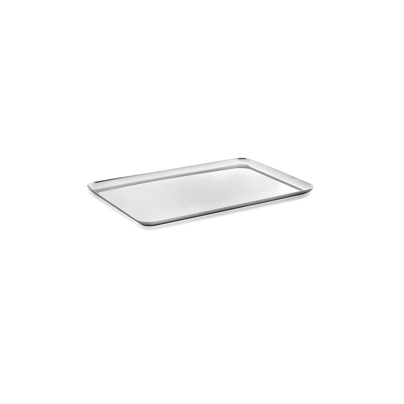 Mepra - Plateau rectangulaire Stile by Pininfarina - 18 x 27 cm - Effet miroir