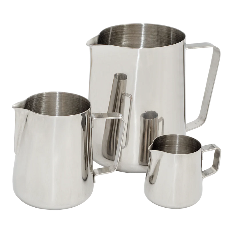 Browne - Milk Frother - Stainless Steel | 48 oz / 1.4 L / 6.5 × 6 in / 16.5 × 15.3 cm