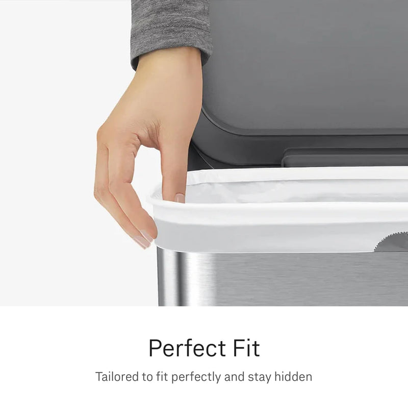 simplehuman Code K Trash Liners CW0171CP, 35–45 L, 100 Count