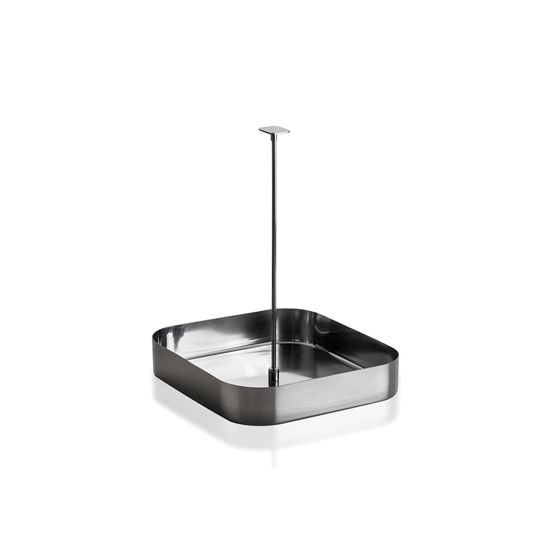 Mepra - Stile by Pininfarina Condiment Caddy - 5.90"W x 5.59"D - Mirror