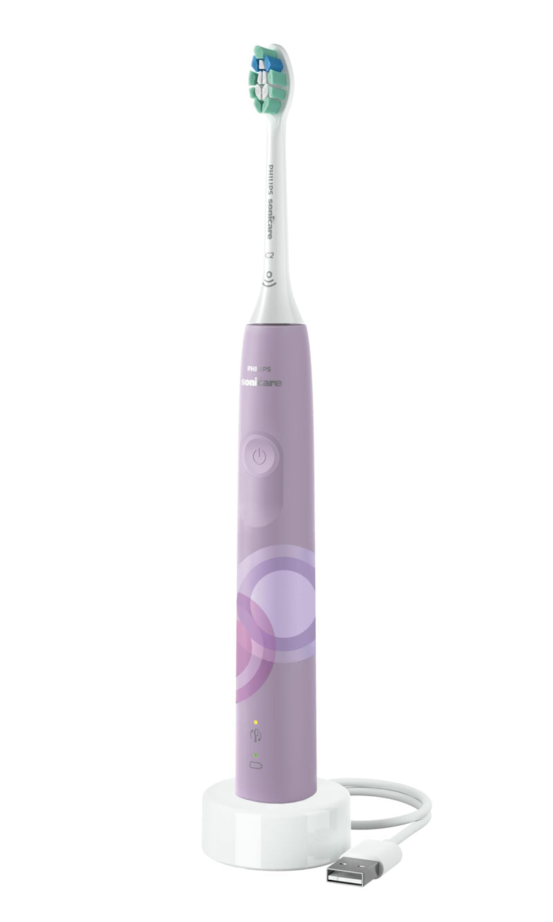 Philips Sonicare 4100 Electric Toothbrush HX3689/24, Lush Lilac