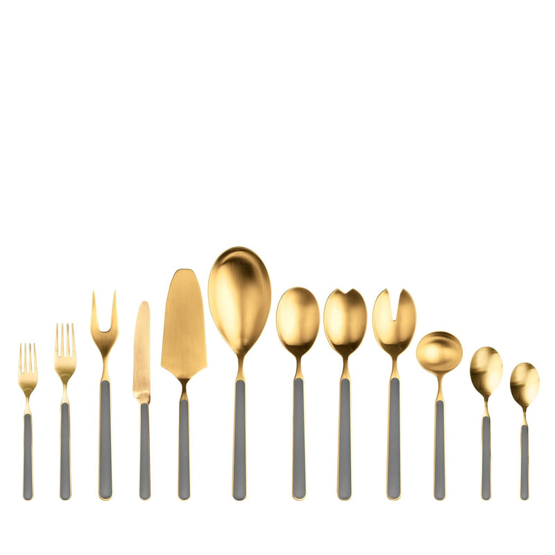 Mepra - Fantasia Ice Gold Vicuna - 67-Piece Flatware Set