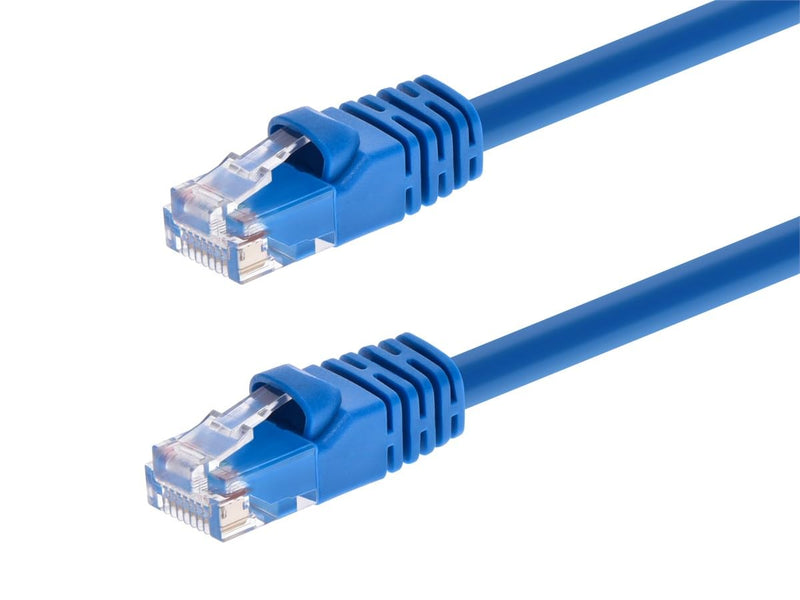 Monoprice Cat6A Ethernet Patch Cable 100ft - Blue