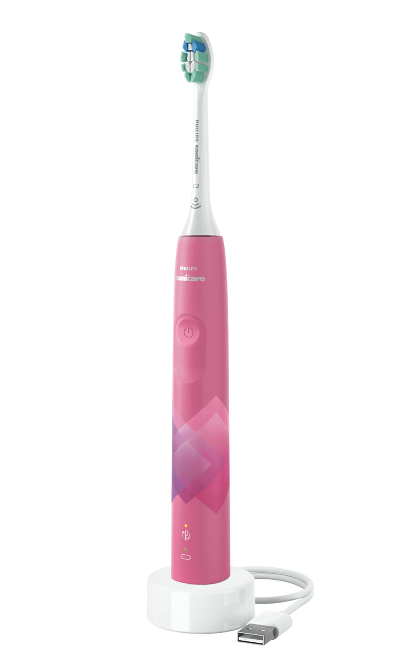 Philips Sonicare 4100 Electric Toothbrush HX3689/21, Paradise Pink