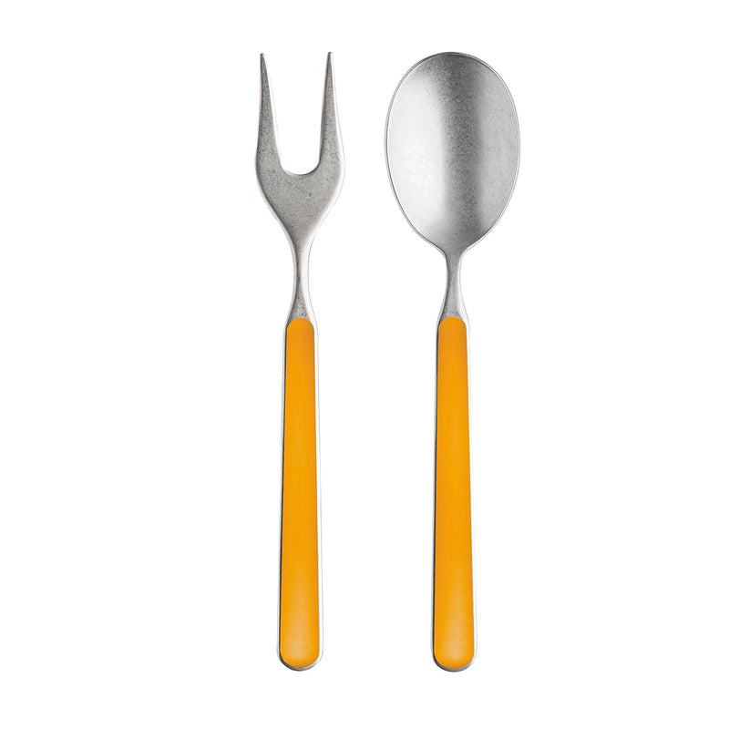 Mepra - Fantasia Pewter Mustard - 2-Piece Serving Set