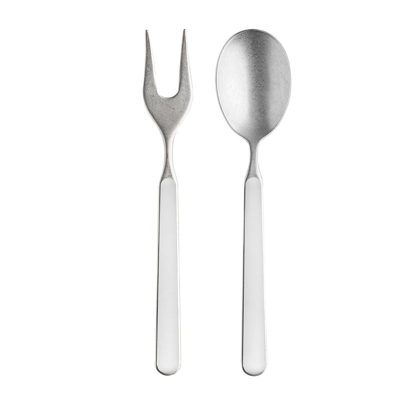 Mepra - Fantasia Pewter Porcelain - 2-Piece Serving Set