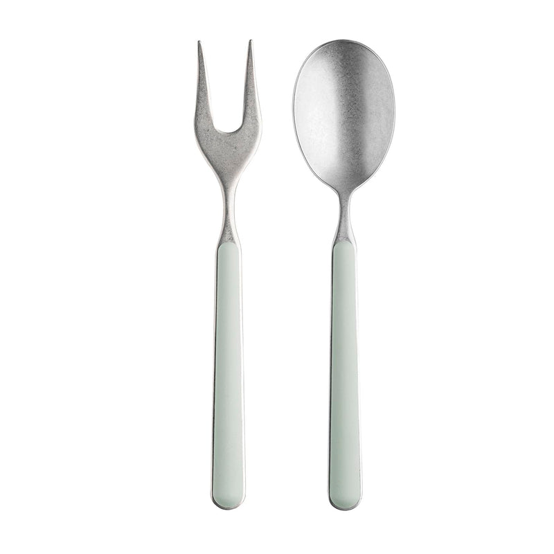 Mepra - Fantasia Pewter Sage - 2-Piece Serving Set