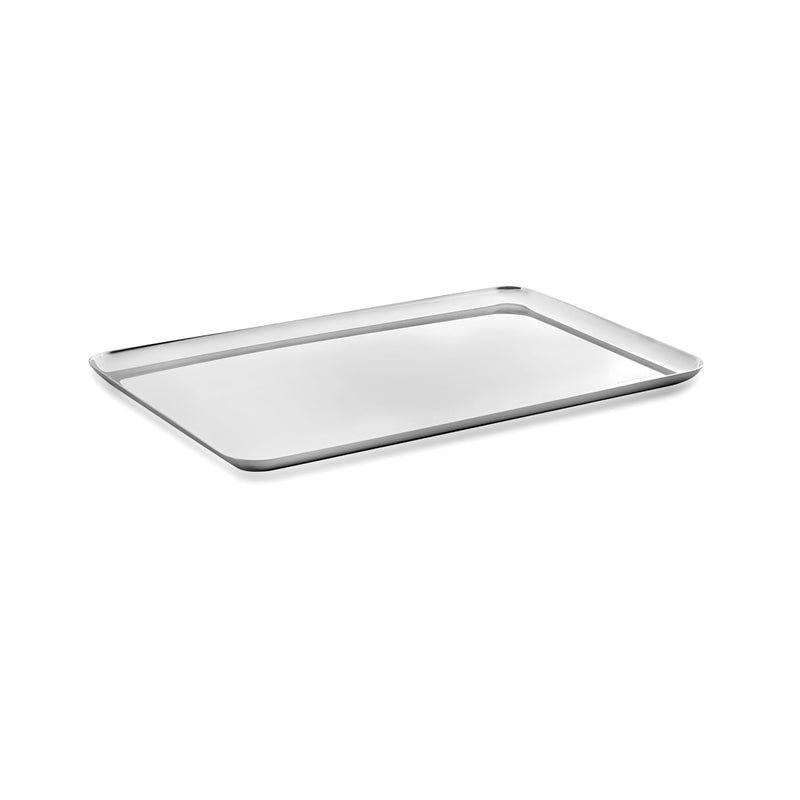 Mepra - Plateau rectangulaire Stile by Pininfarina - 24 cm L x 37 cm P - Miroir
