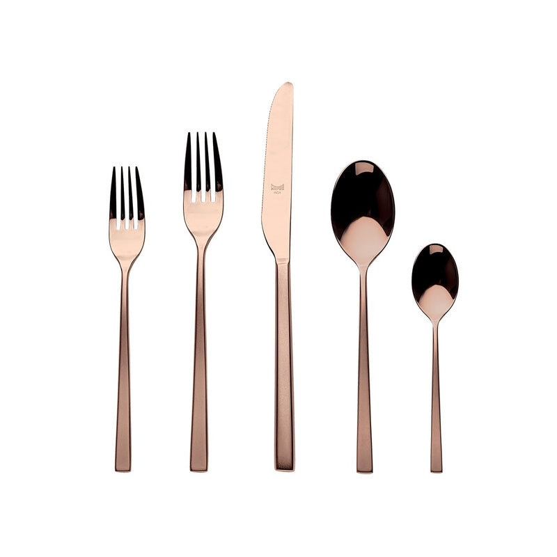Mepra - ATENA - Ménagère 5 pièces | Bronze givré