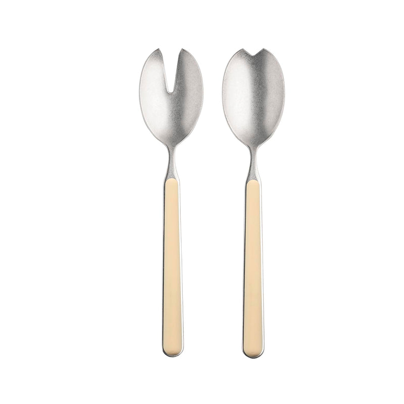 Mepra - Fantasia Pewter Salad Sesame - 2-Piece Serving Set