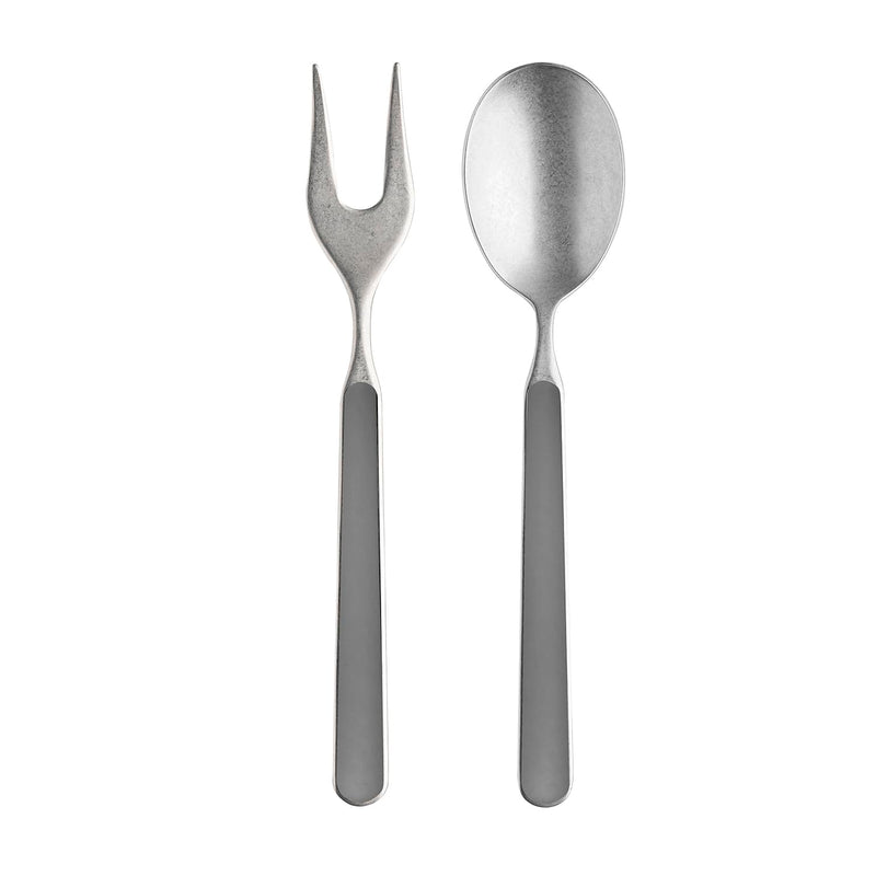 Mepra - Fantasia Pewter Vicuna - 2-Piece Serving Set