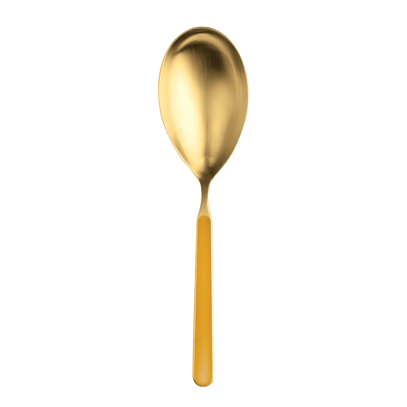 Mepra - Fantasia Ice Gold Risotto Spoon - Mustard